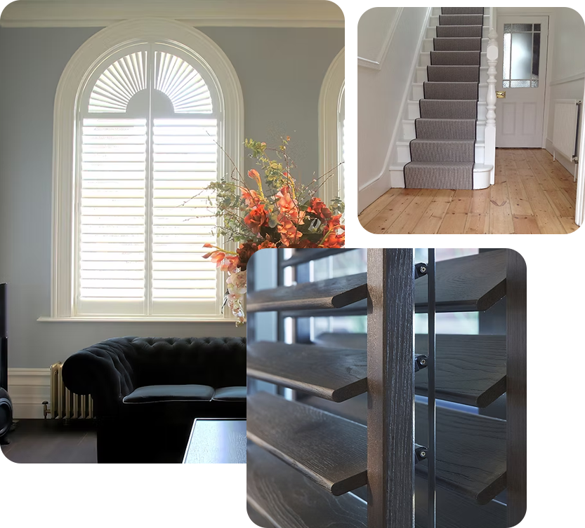 Blackheath Flooring and Interiors | Wood Flooring | Sanding & Restoration | Carpets & Runners | LVT | Plantation Shutters